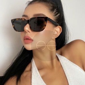 NEW BALENCIAGA BB0108S 002 BROWN UNISEX SUNGLASSES